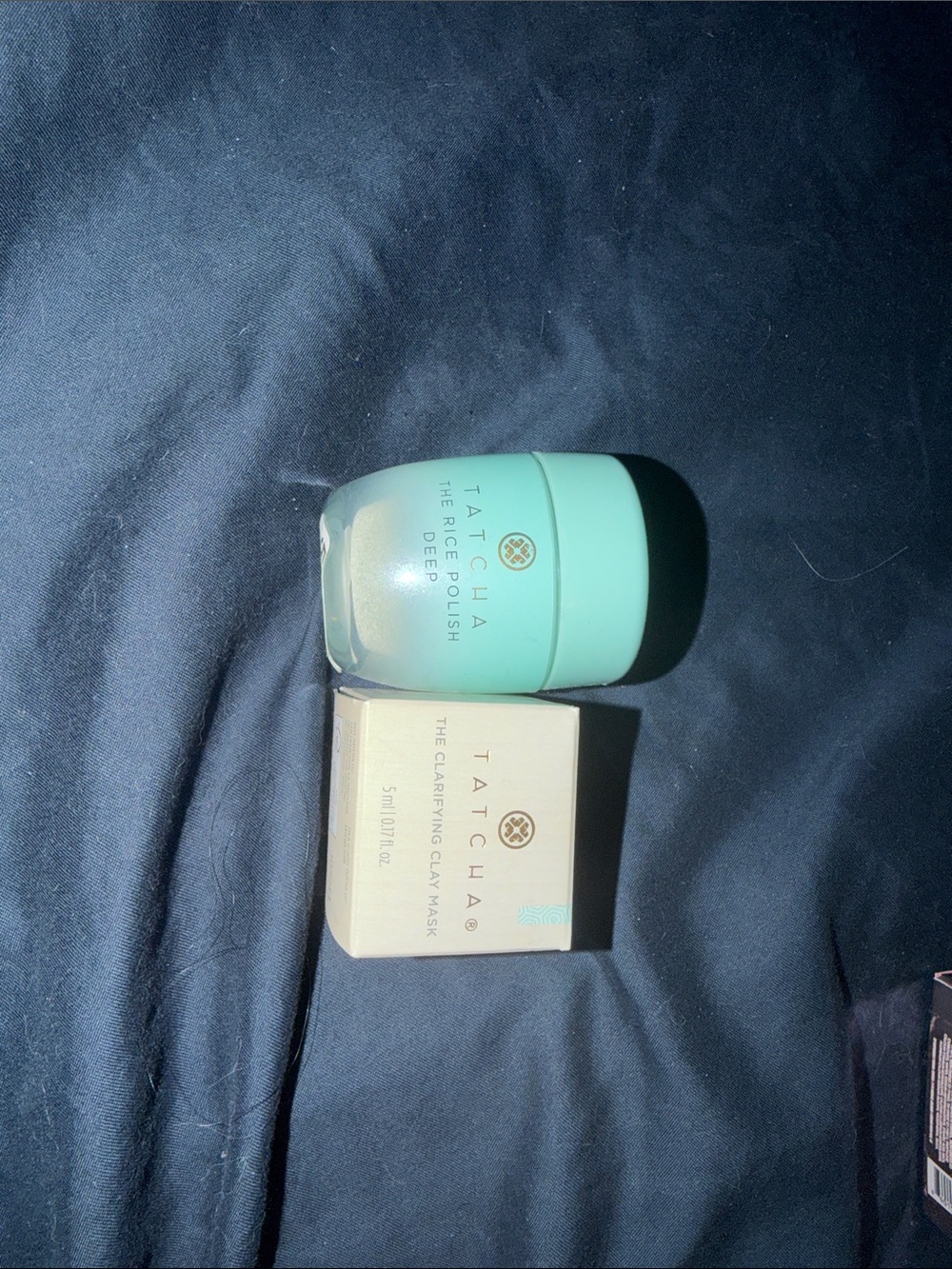 Tatcha The Rice Polish & Clay Mask Duo in Mint and Gold
